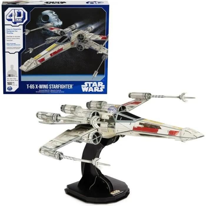4d Build Chasseur X-Wing Star Wars 4d Build