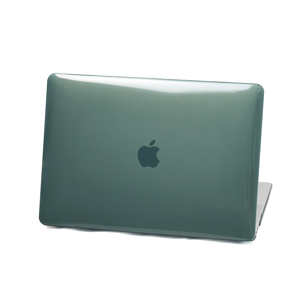 Convient pour macbookpro14 étui de protection coque étui de protection pour ordinateur portable Apple Air13Pro16-Crystal Dark Night Green-Skeleton 15.4 Pro (a1707/a1990)