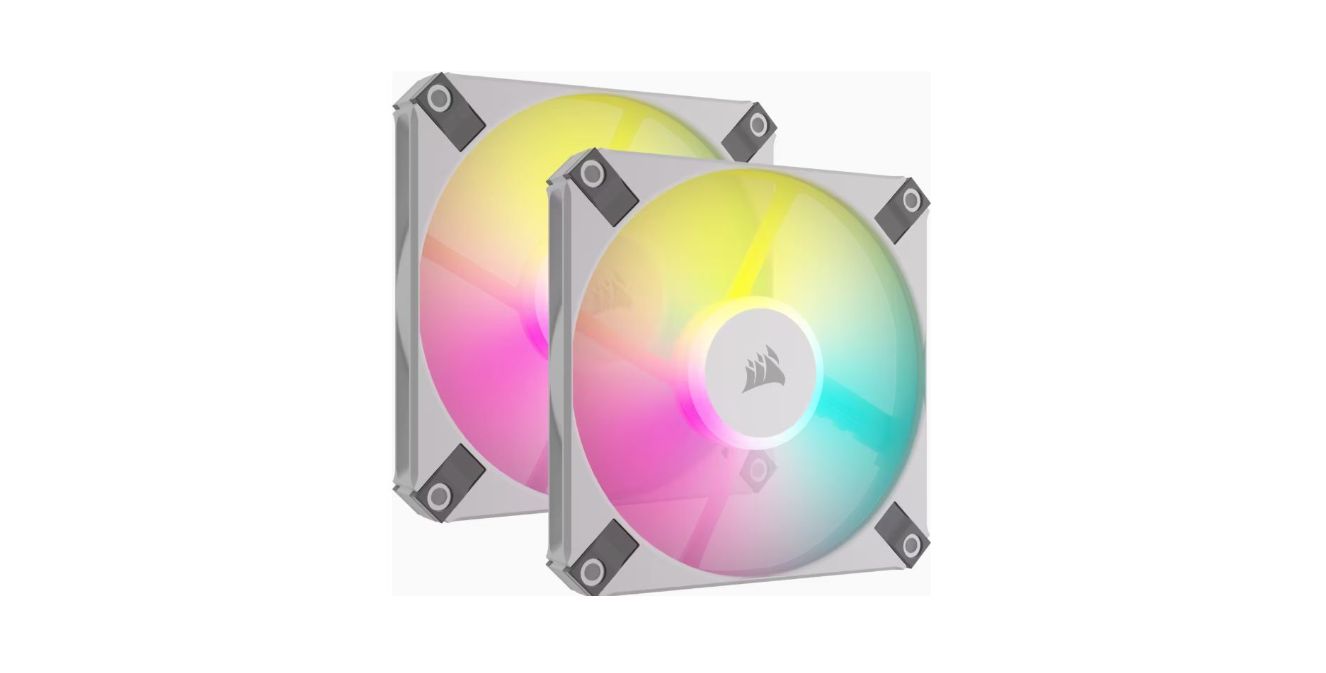 Corsair Icue Af120 Rgb Slim 2er Wh 120mm Co 9050165 ww