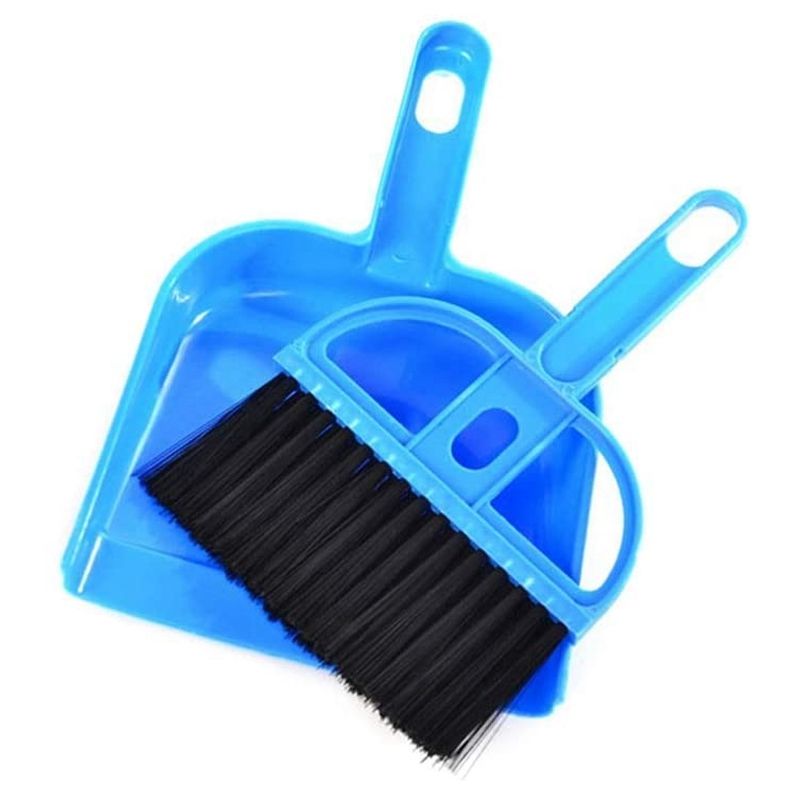 Mini Bac À Poussière Et Ensemble De Brosses Pour De Cochon D', Fournitures De Hérisson Nettoyant Pour , Et Poussière Pour La Litière De