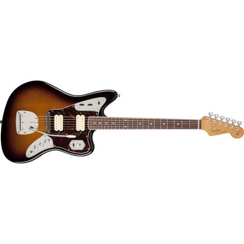 Fender Kurt Cobain Jaguar - Touche Palissandre - 3-Tons Sunburst (+ Étui) - Stock B