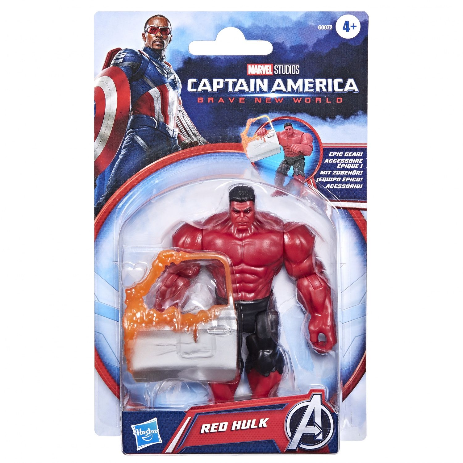 Marvel Avengers Epic Hero Series Captain America: Brave New World Figurine Hulk