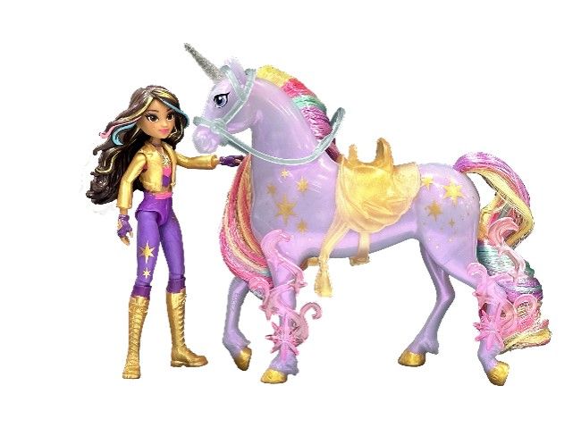 L'ECOLE DES LICORNES COFFRET LICORNE ET POUPEE WILDSTAR ET SOPHIA Unicorn Academy