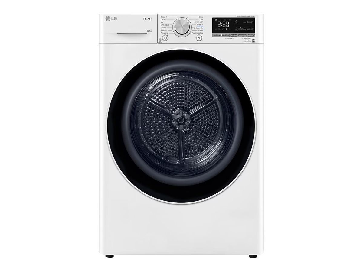 LG RH1V50WH Sèche linge pompe à chaleur 10 kg - vue 10
