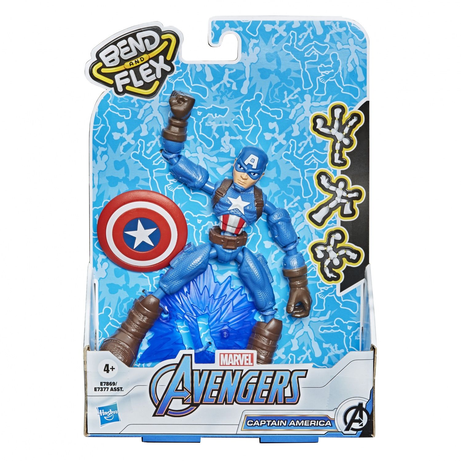 AVENGERS MOVIE Marvel Avengers Bend and Flex - Captain America