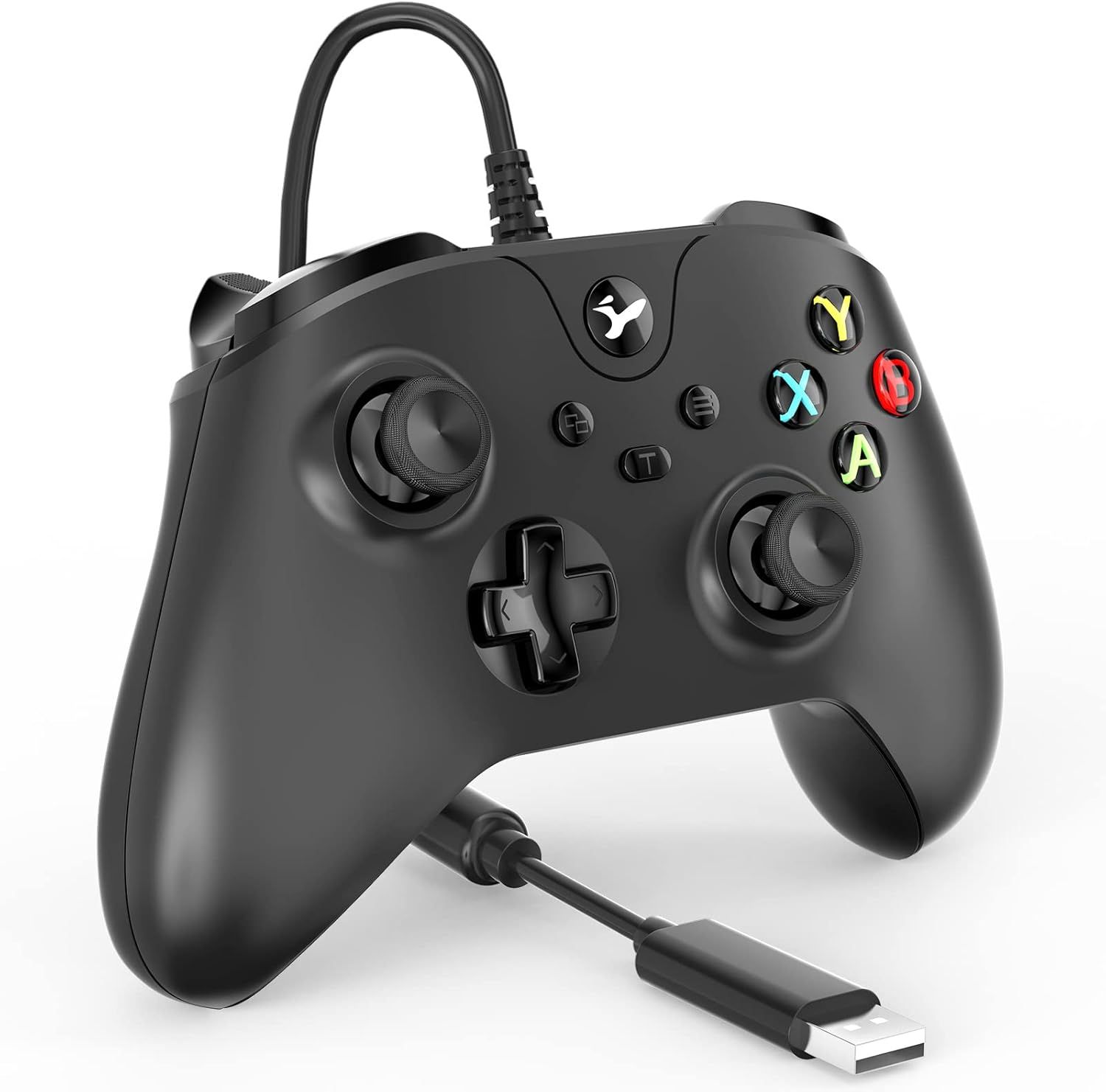 Manette Filaire Pour Pc,Contrôleur De Jeu Usb Filaire Compatible Avec La Console Pc(Win10/ 11)