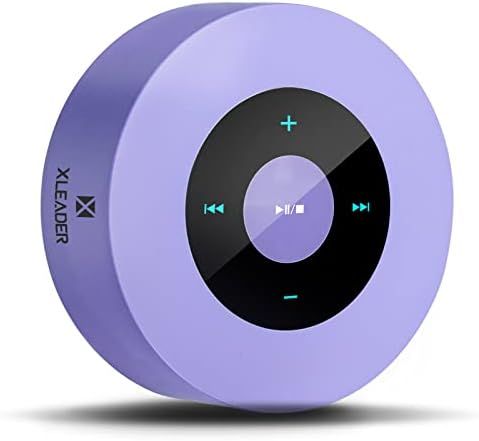 [Smart Touch] Enceinte Bluetooth SoundAngel Couleur Lavande Haut-Parleur de Poche avec boîtier étanche Portable Micro Son 3D Carte TF Aux pour Cuisine Chambre Yoga Fille Femmes Cadeau Violet