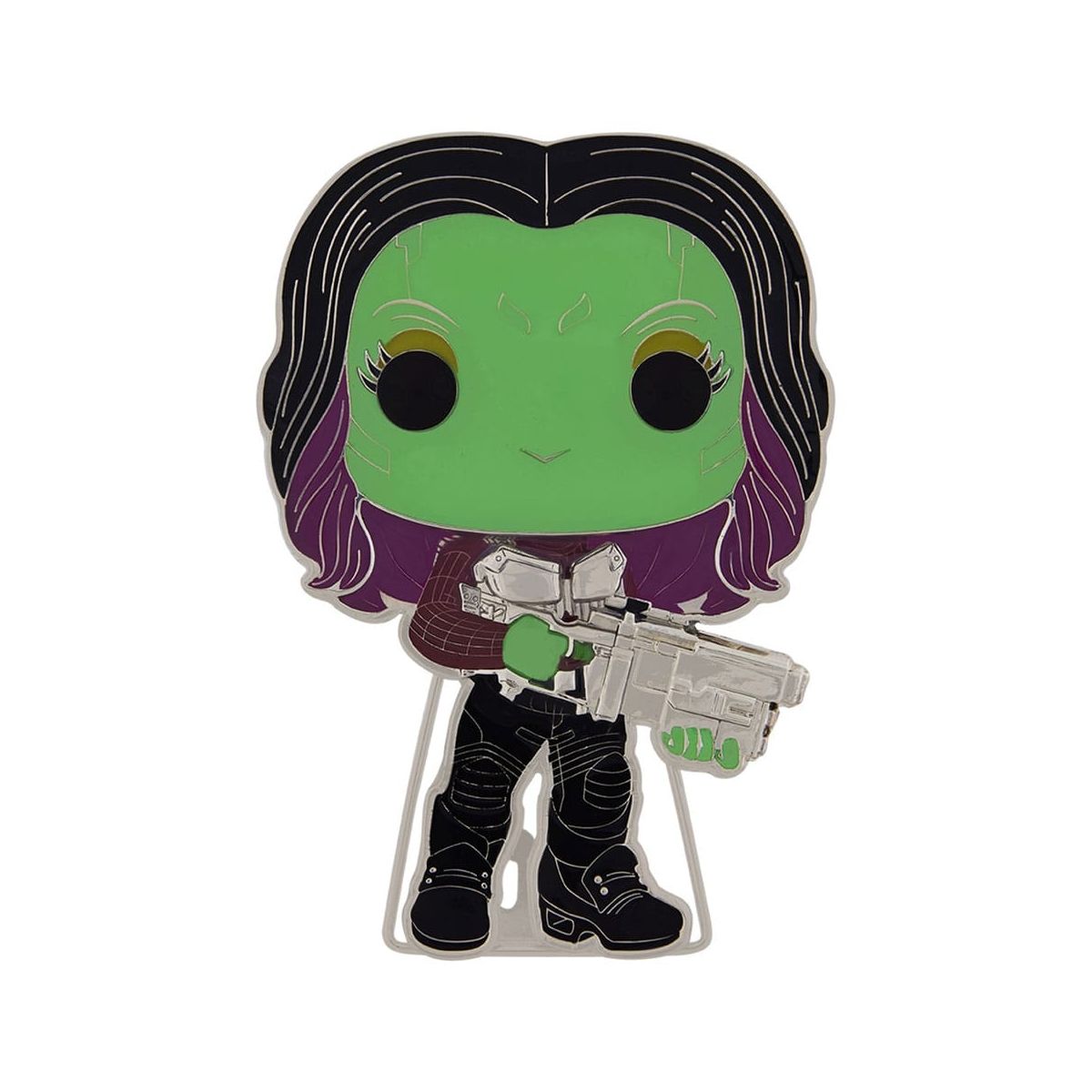 Marvel Infinity Saga Pin Pin' Pop! Émaillé Gamora 10 Cm