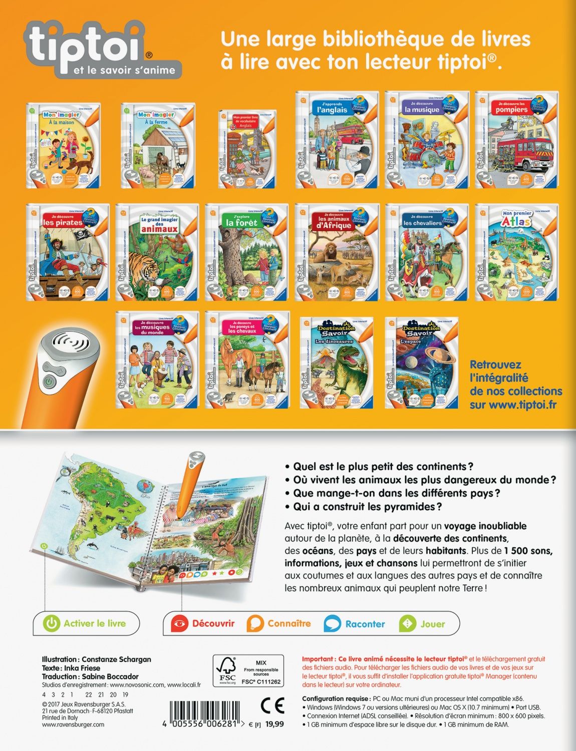 Premier Age Tiptoi Mon Premier Atlas