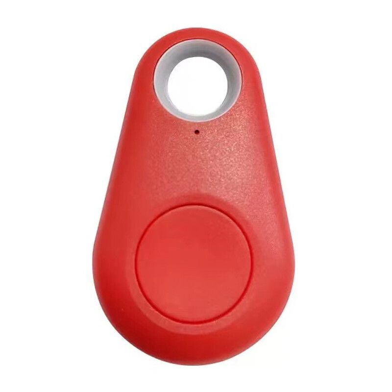 Mini traqueur GPS intelligent pour animaux de compagnie,Bluetooth 4.0,étiquette d'alarme anti-perte,localisateur de clé sans fil,sac pour enfant,portefeuille,mode - Type Red #A