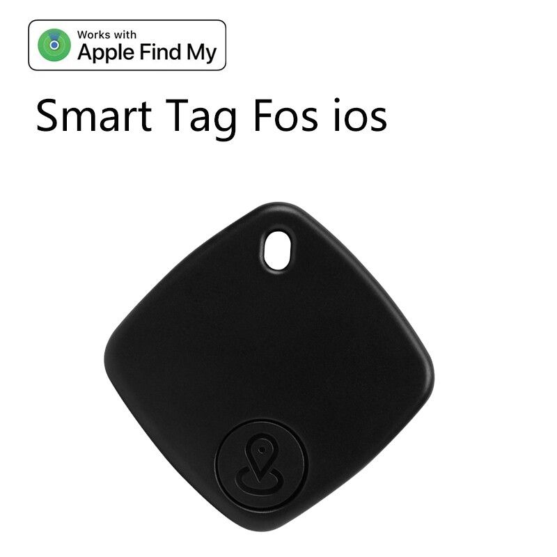 Mini traqueur GPS intelligent pour enfants,iTag Air Tag,Airtag,dispositif de recherche anti-perte pour les enfants,les hommes et les animaux domestiques,fonctionne avec Apple Find My - Type Black