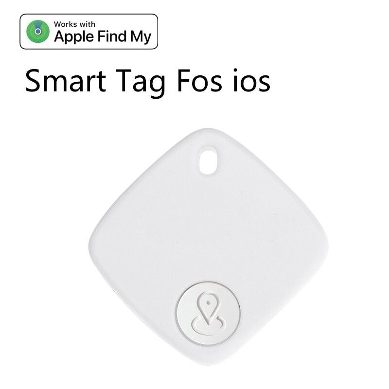 Mini traqueur GPS intelligent pour enfants,iTag Air Tag,Airtag,dispositif de recherche anti-perte pour les enfants,les hommes et les animaux domestiques,fonctionne avec Apple Find My - Type White