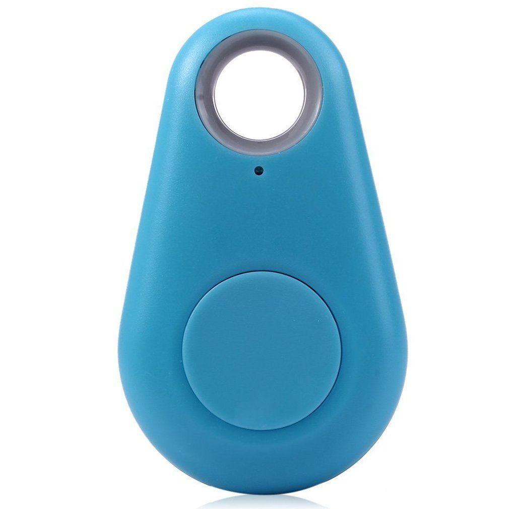 Mini traqueur GPS intelligent pour animaux de compagnie,Bluetooth 4.0,étiquette d'alarme anti-perte,localisateur de clé sans fil,sac pour enfant,portefeuille,mode - Type Blue #A