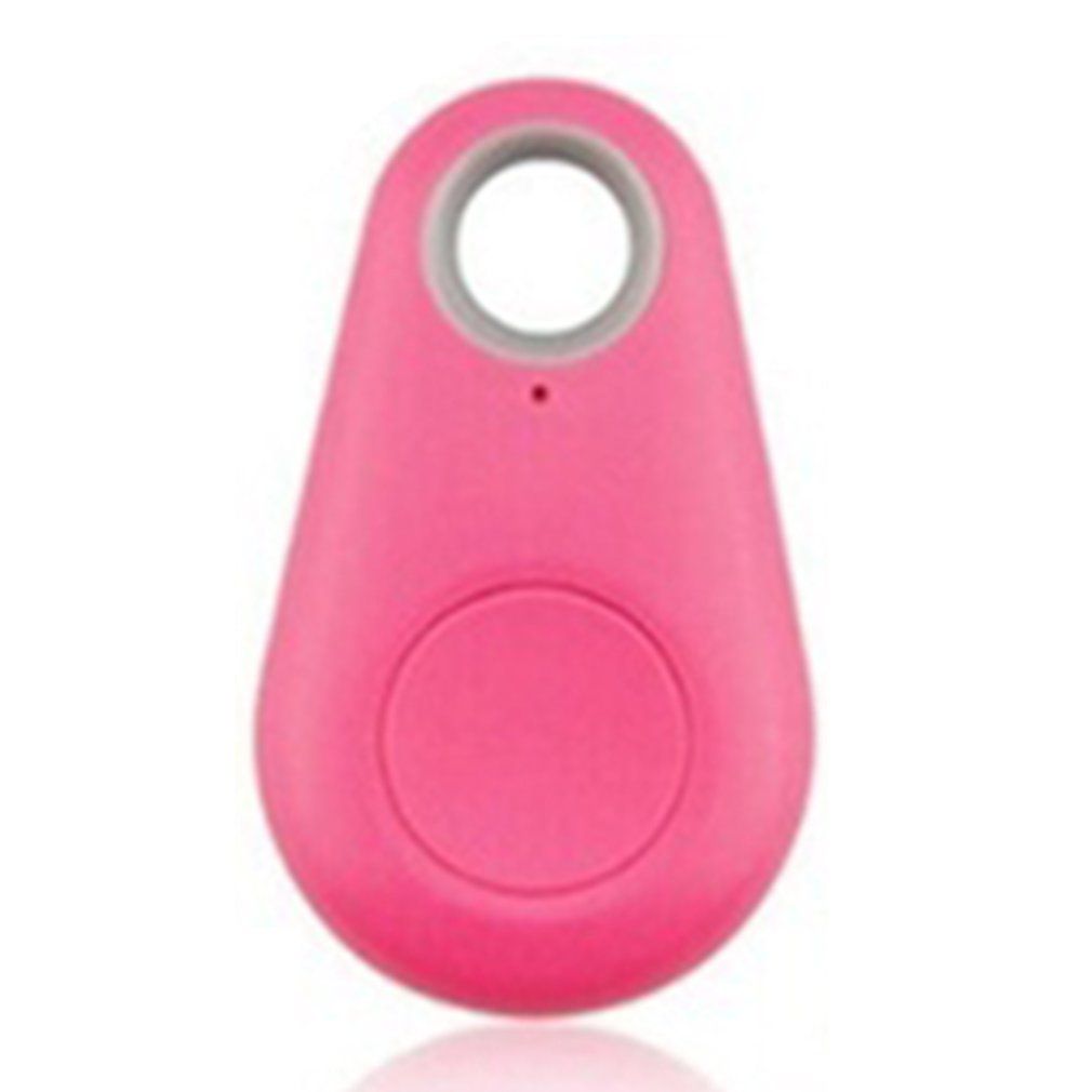 Mini traqueur GPS intelligent pour animaux de compagnie,Bluetooth 4.0,étiquette d'alarme anti-perte,localisateur de clé sans fil,sac pour enfant,portefeuille,mode - Type Pink #A