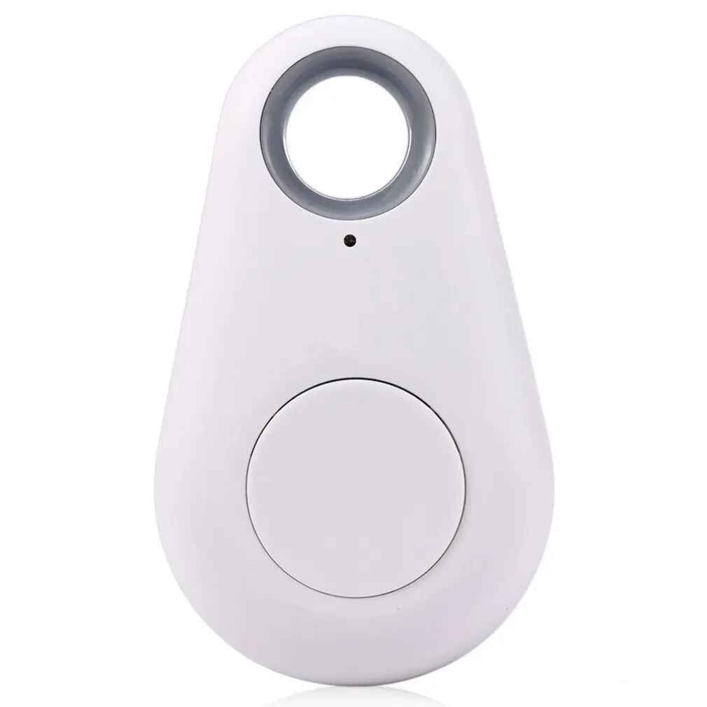 Mini traqueur GPS intelligent pour animaux de compagnie,Bluetooth 4.0,étiquette d'alarme anti-perte,localisateur de clé sans fil,sac pour enfant,portefeuille,mode - Type WHITE #C