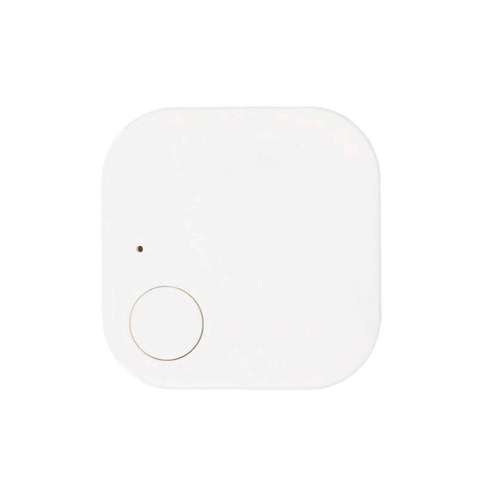 Mini traqueur GPS intelligent pour animaux de compagnie,Bluetooth 4.0,étiquette d'alarme anti-perte,localisateur de clé sans fil,sac pour enfant,portefeuille,mode - Type 2-White