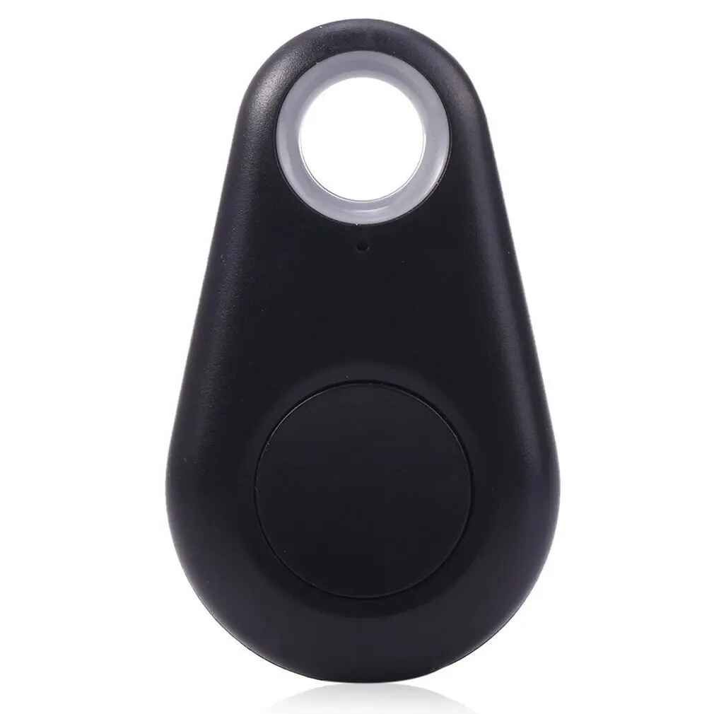 Mini traqueur GPS intelligent pour animaux de compagnie,Bluetooth 4.0,étiquette d'alarme anti-perte,localisateur de clé sans fil,sac pour enfant,portefeuille,mode - Type Black #C