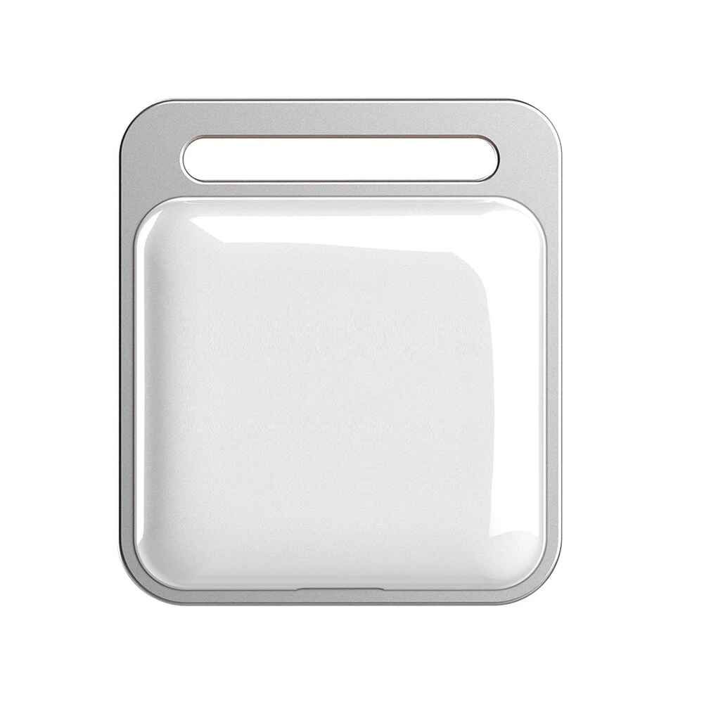 Mini traqueur GPS sans fil,alarme anti-perte,clé de sac pour enfant,recherche de portefeuille,Bluetooth,enregistrement GPS,étiquette intelligente pour iPhone,Android - Type WHITE