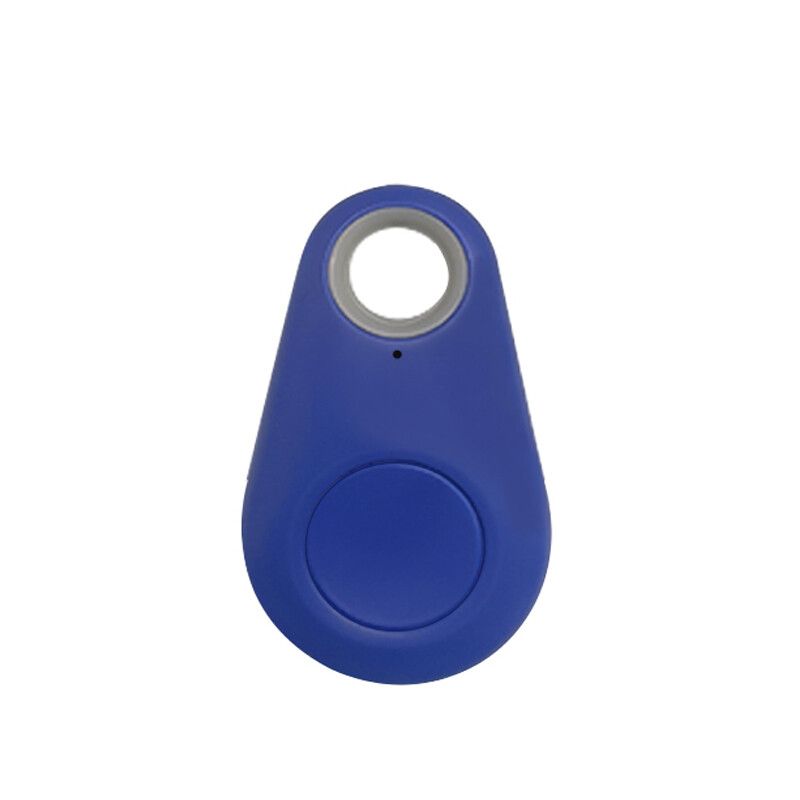 Mini traqueur GPS intelligent pour animaux de compagnie,Bluetooth 4.0,étiquette d'alarme anti-perte,localisateur de clé sans fil,sac pour enfant,portefeuille,mode - Type dark blue