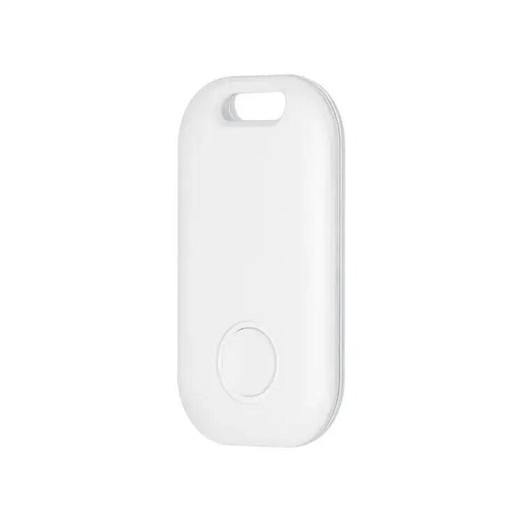 Mini détecteur de clé intelligent anti-perte sans fil,localisateur pour sac à main,portefeuille,porte-clés,traqueur avec une touche,recherche pour enfants,étiquette d'alarme - Type S6 Blanc