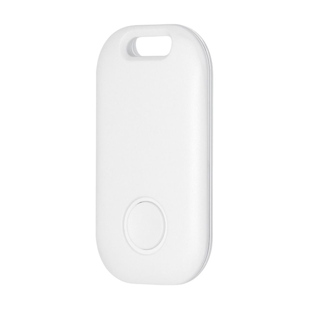 Localisateur GPS intelligent compatible Bluetooth,étiquette d'alarme anti-perte,à piles,sans fil,détecteur de sac et de portefeuille pour enfant,Android 8 + - Type White