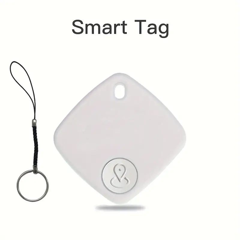 Mini dispositif de suivi GPS avec Find My Andrea Anti Lose Reminder Device,iPhone,remplacement,Localisateur,Clé nominale MFI - Type white option A