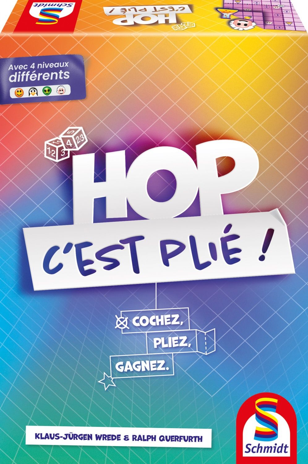 Jeu de société roll & write SCHMIDT SPIELE C'est plié! 20 min Mixte + - vue 2