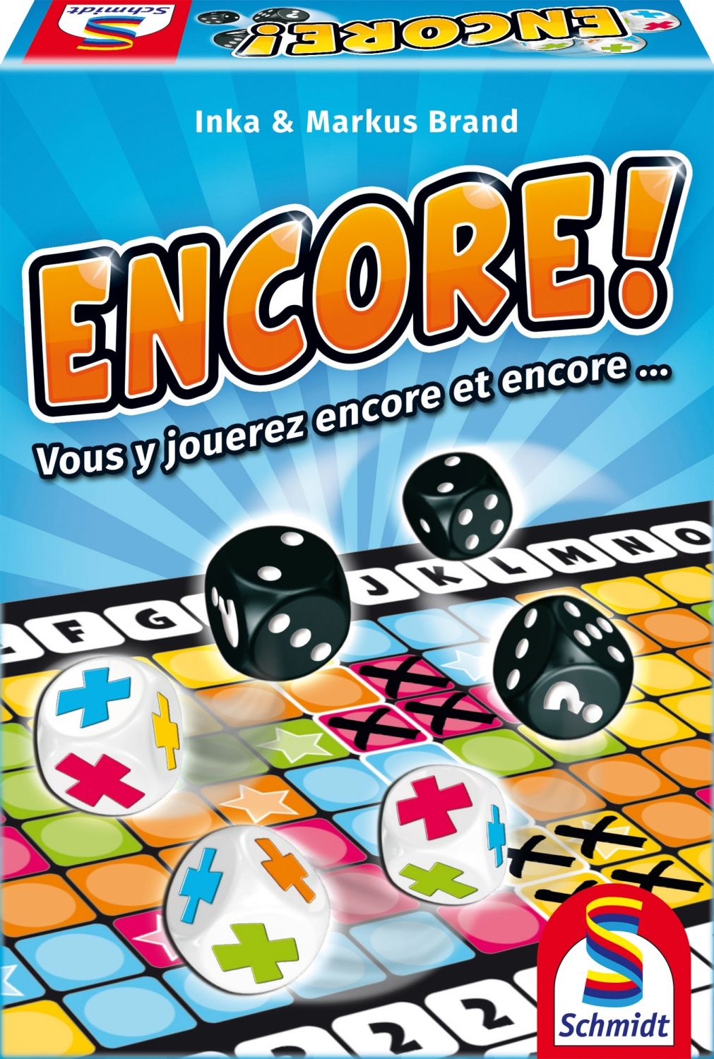 Encore! Jeux de Société SCHMIDT SPIELE Profitez encore et encore de ce jeu de réflexion passionnant ! - vue 2