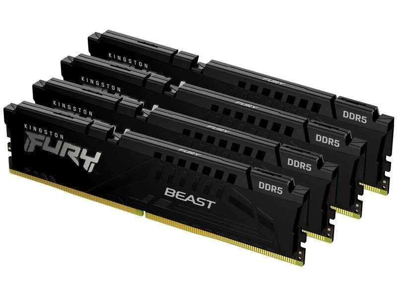 Kingston Technology FURY Beast 6000 MT/ DDR5 CL40 DIMM Kits de 4 XMP Neuf - vue 4