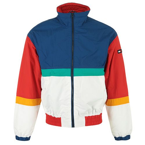 tommy hilfiger pieced jacket - M