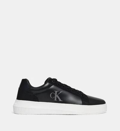 Calvin Klein Jeans Tennis Basses En Cuir