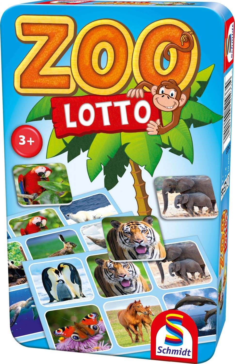 Zoo Lotto Jeux de Société SCHMIDT SPIELE Amusez vous en famille avec ce jeu de loto passionnant ! - vue 2