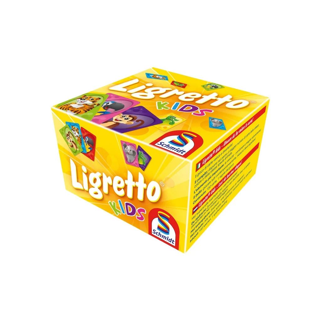 Ligretto Kids Jeu de Société Amusant pour Enfants avec Illustrations d'Animaux Neuf
