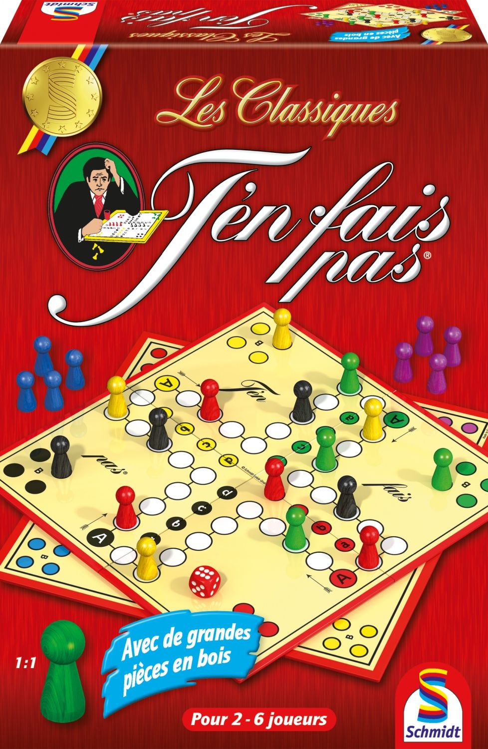 Les Classiques T'en fais pas SCHMIDT SPIELE - vue 2