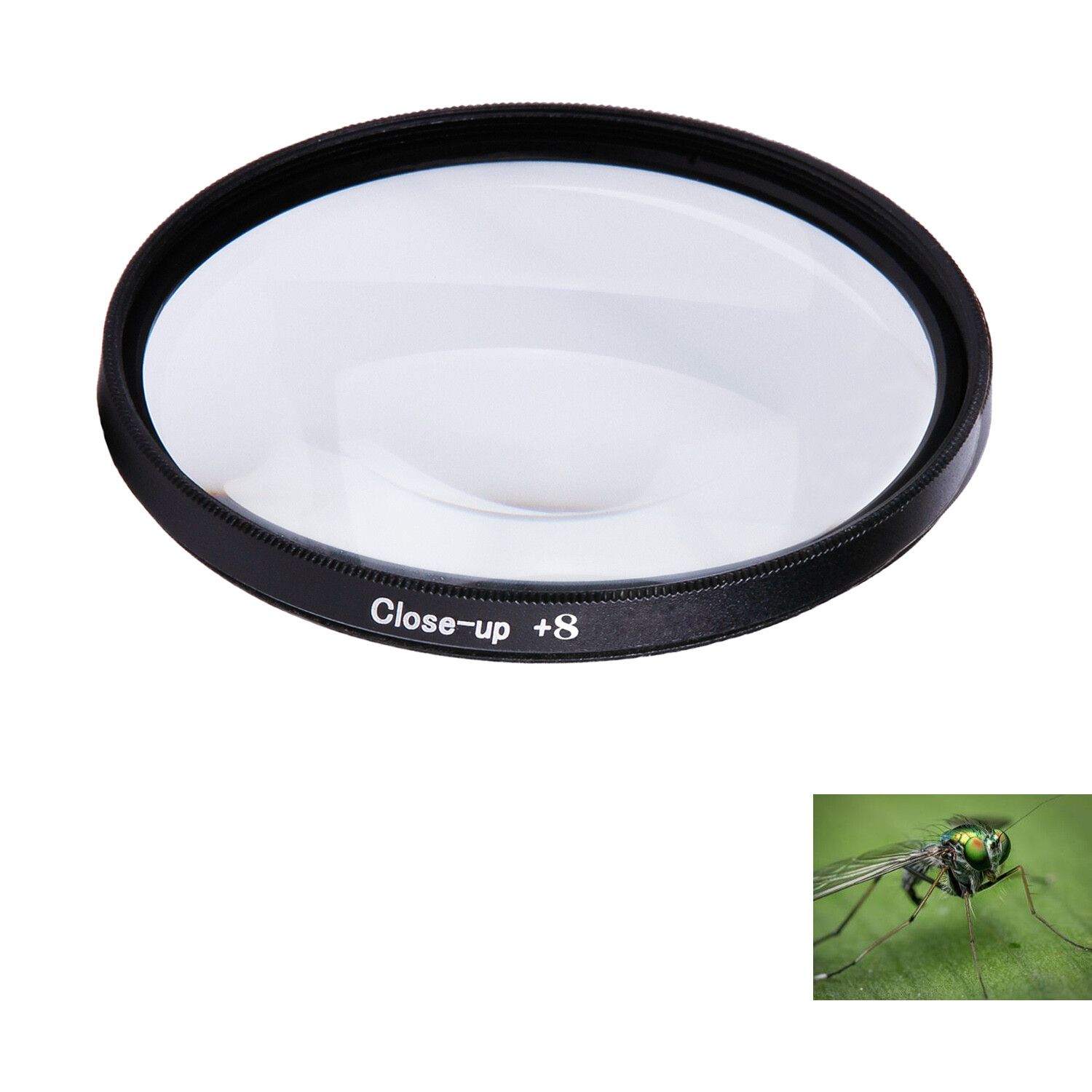 Filtre d'objectif de 37mm 40.5 43 46 49 52 55 58 67 72 77 82mm + 1 + 2 + 4 + 8 + 10,Macro caméra de gros plan universel pour Canon Nikon Sony DSRL - Type 8 Close Up-37mm