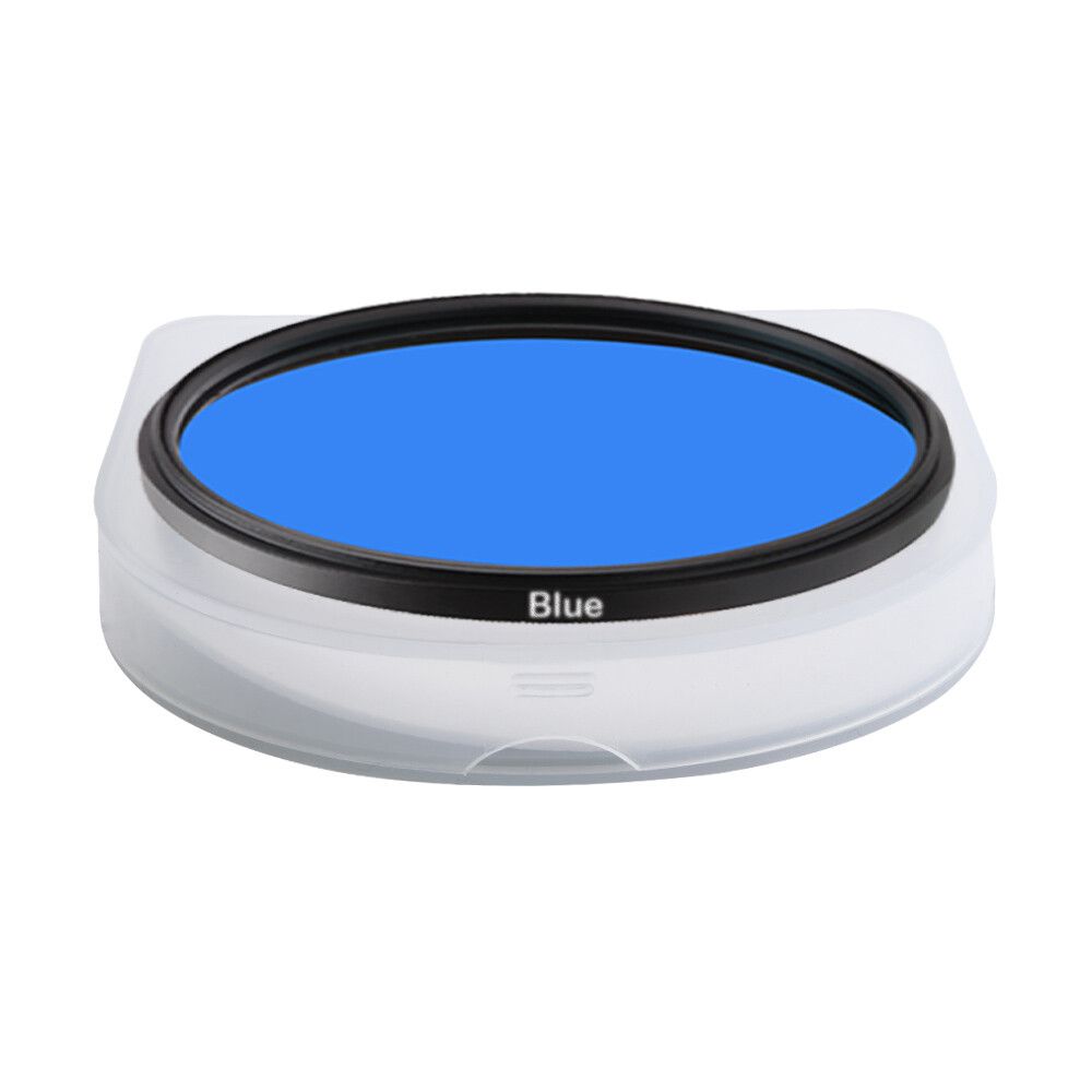 Filtre d'objectif CPL polariseur polaire réglable universel,pour Nikon Canon 37/40.5/43/46/49mm 52mm 55mm 58mm 62mm 67mm 72mm 77 82mm - Type Blue-55mm