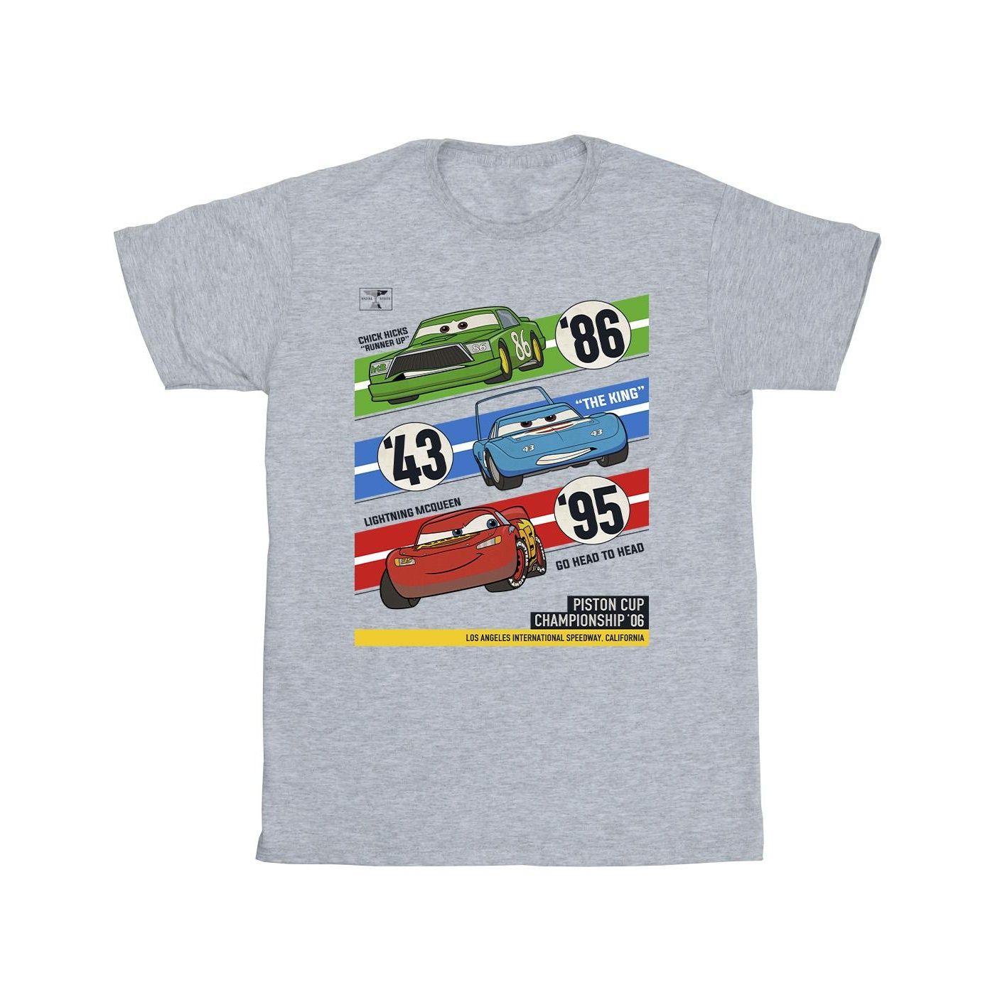 Disney - T-Shirt Cars Piston Cup Champions - Fille