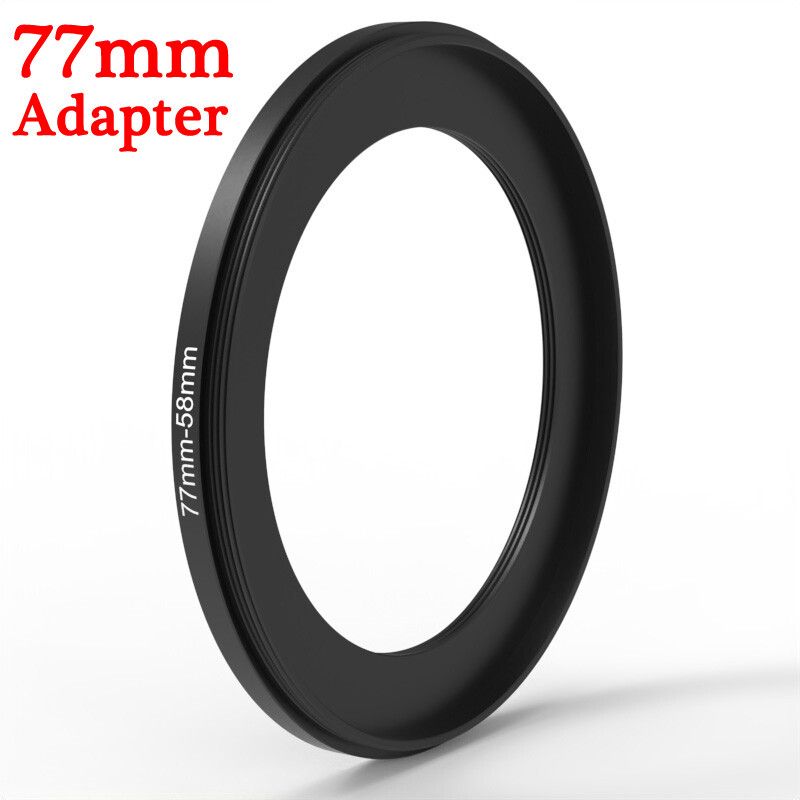 KnPackage X-Objectif à prisme pour effets spéciaux,Halo Fx,Filtre de photographie pour appareil photo reflex numérique Canon,Nikon,Sony - Type 77mm Adapter