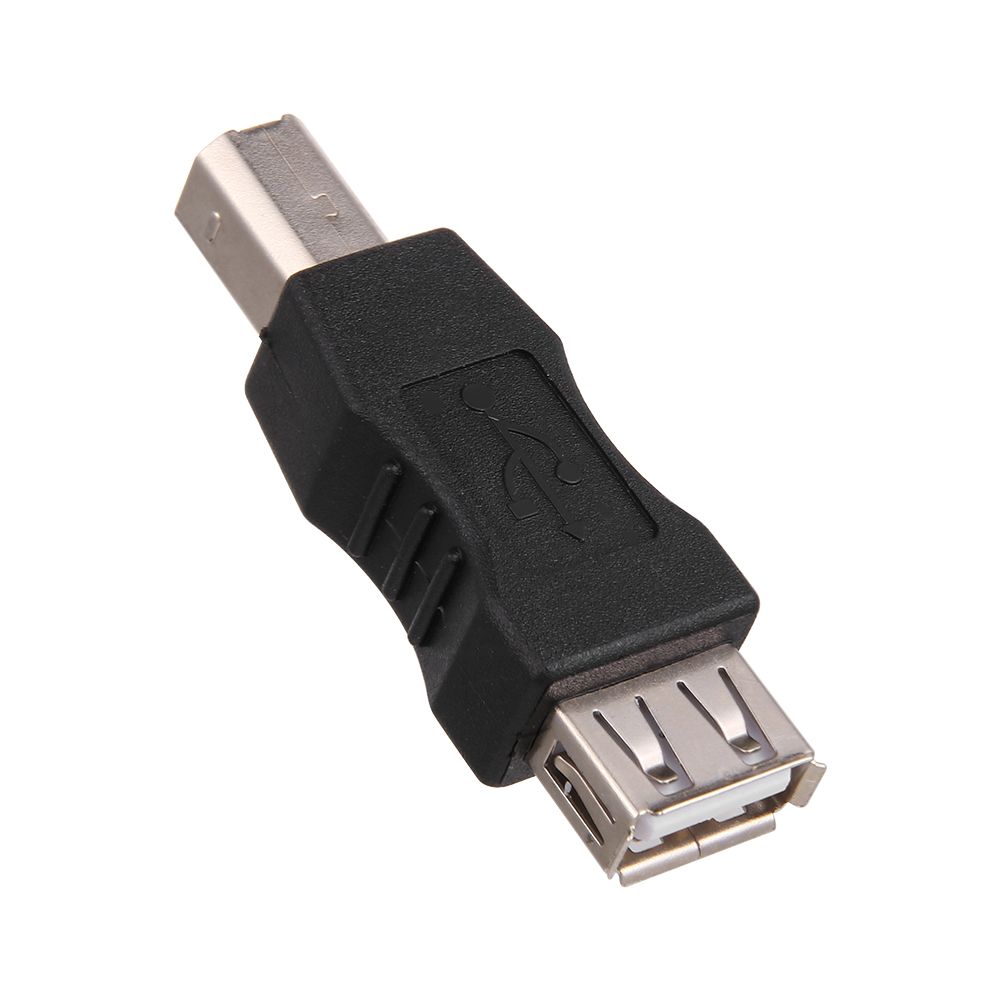 Adaptateur USB 2.0 type A femelle vers type B mâle,convertisseur pour imprimante et EAU,connecteur nickelé,nouvel arrivage - Type A Female to B Male