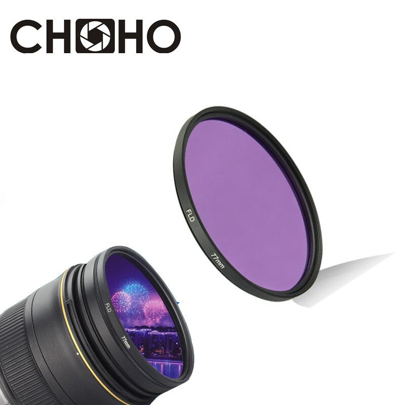 Filtre FLD violet,température de couleur 37MM 40.5MM 49MM 52MM 55MM 58MM 62MM 67MM 72MM 77MM,photographie pour appareil photo Canon Nikon Sony - Type 58mm