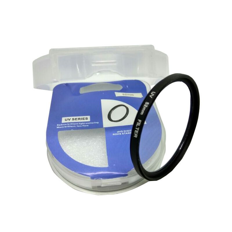 Protecteur d'objectif pour appareil photo reflex numérique Canon Nikon,filtre UV,37mm,40.5mm,43mm,46mm,49mm,52mm,55mm,58mm,62mm,67mm,72mm,77mm,82mm - Type soft box-43mm