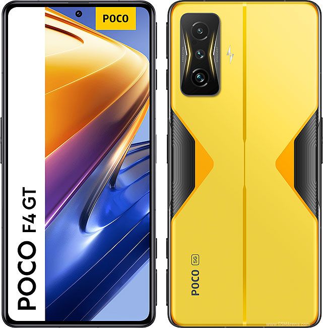 Xiaomi POCO F4 GT 12+ Telephone mobile Jaune Cybernetique