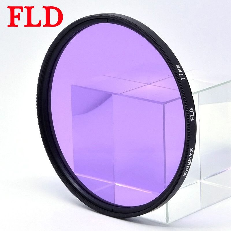 KnightX FLD UV CPL ND Star filtre polariseur rouge caméra lentille gnd filtre pour canon eos sony nikon 49 52 55 58 62 67 72 77 mm couleur - Type FLD-62MM