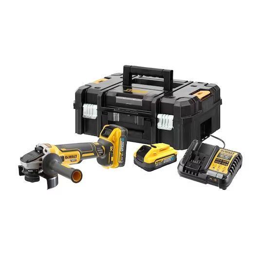 Meuleuse 125 mm XR 18V Advantage DEWALT 5Ah Li Ion Brushless DCG409H2T QW