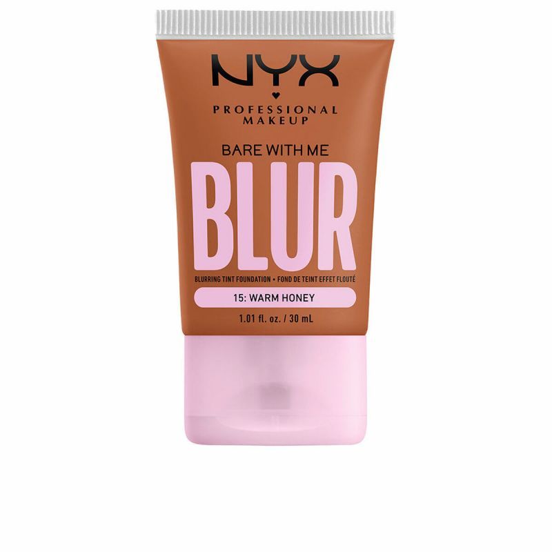Nyx Professional Makeup - Bare With Me Fond De Teint Effet Flouté Warm Honey 30 Ml