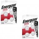 8 piles Energizer CR2016 - vue 2