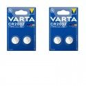 4 piles Varta CR2032