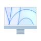 Apple iMac with 4.5K Retina display MGPL3FN/A - Début 2021 - 24 M1 8 Go RAM 512 Go Bleu AZERTY
