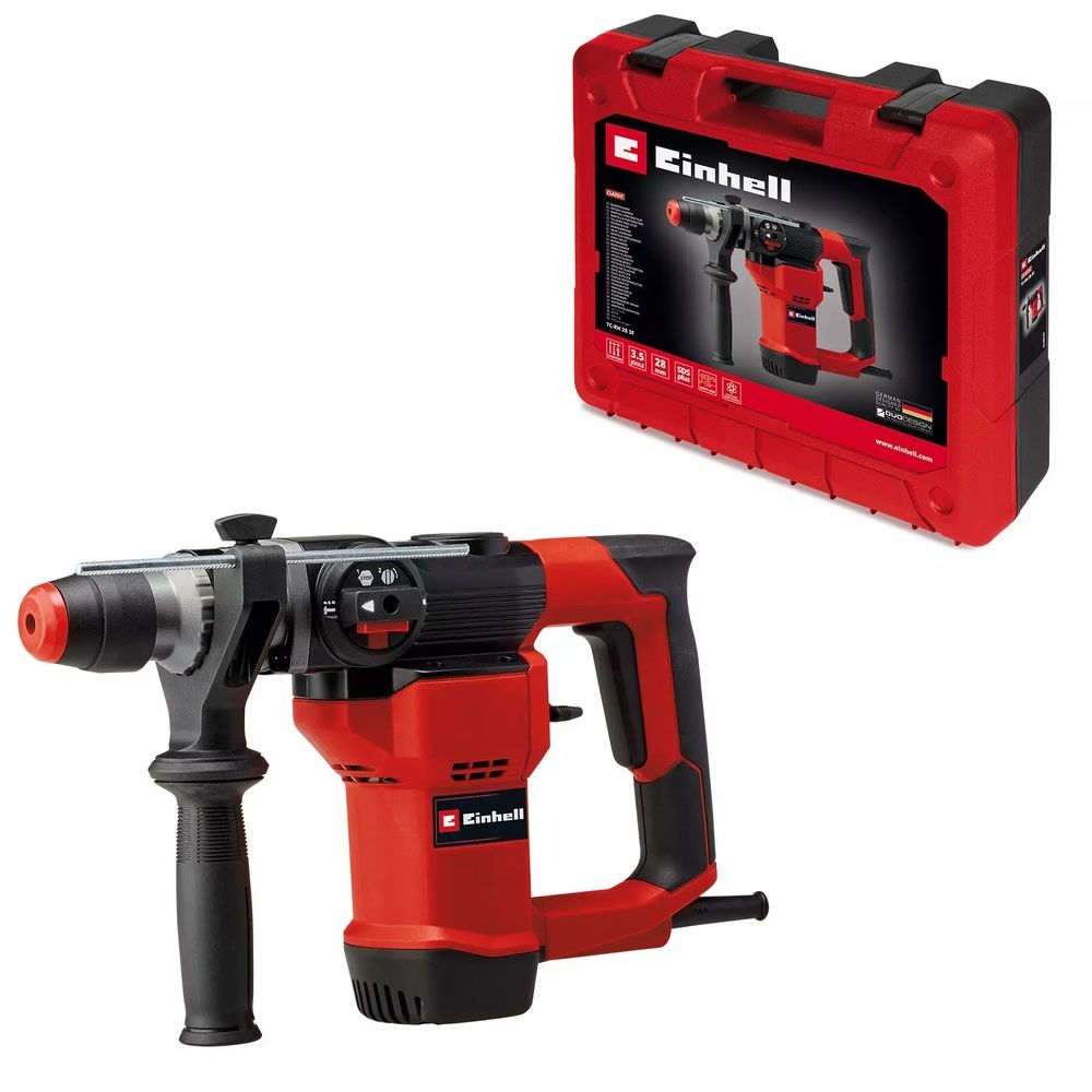 Einhell Marteau Perforateur TC RH28 3F Force de frappe: 3 5J Mandrin SDSPlus - vue 4