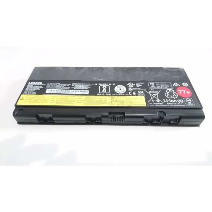 Batterie originale LENOVO 77+ pour PC Thinkpad Series P50 P51 P52...